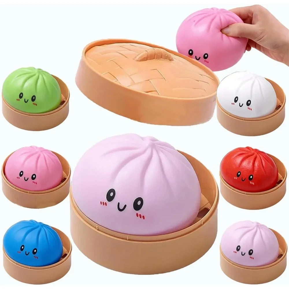 Steamer Dumpling Sensory Squishy