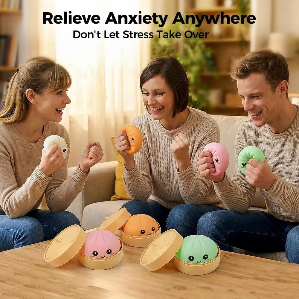 Steamer Dumpling Sensory Squishy